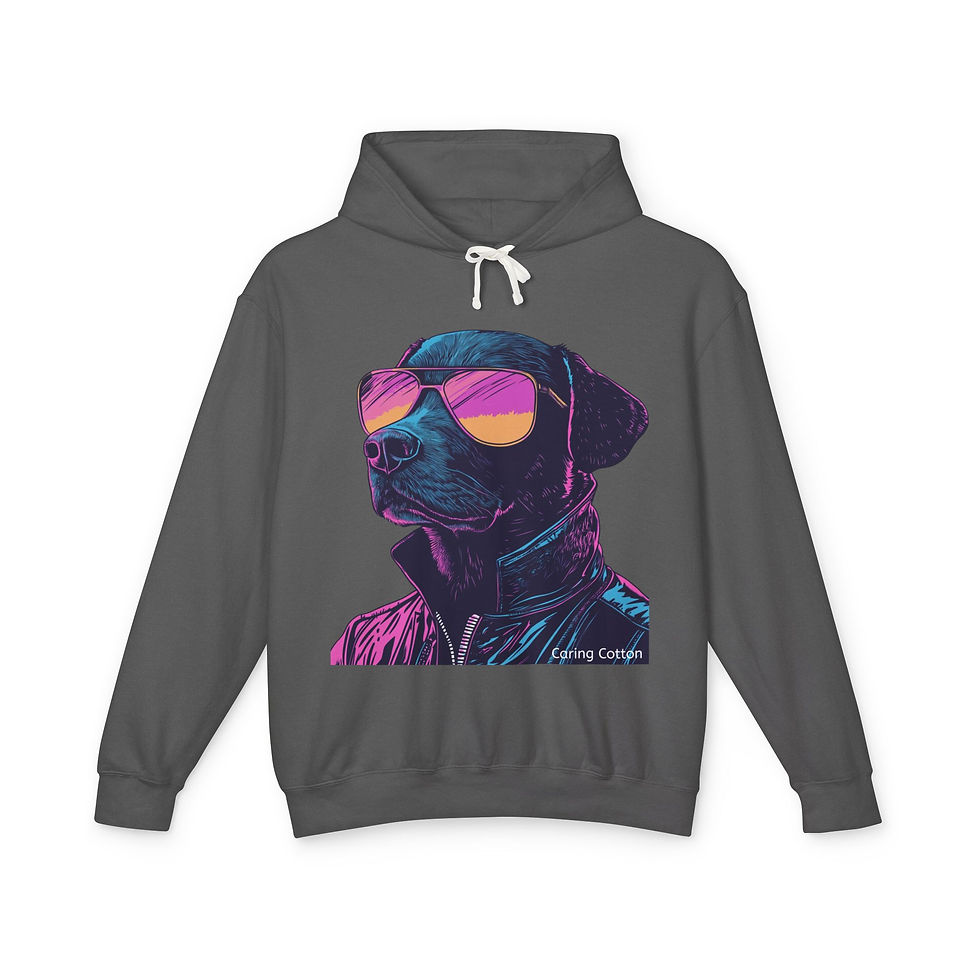 Thumbnail: Labrador Retriever Cool Guy Hooded Sweatshirt