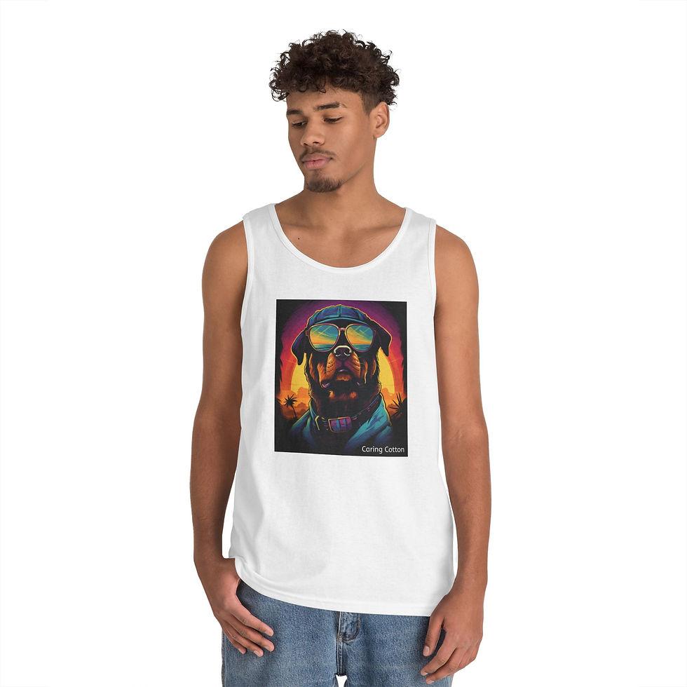 Thumbnail: Rottweiler Cool Guy Tank Top