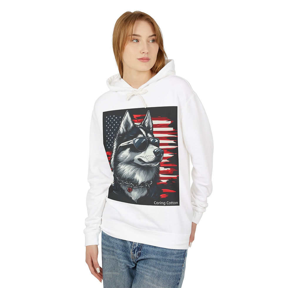 Thumbnail: Siberian Husky America! Sweatshirt