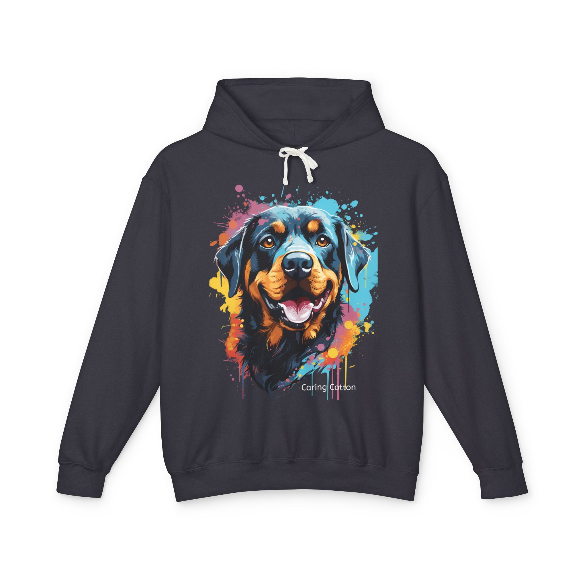 Rottweiler Pop Art Hooded Sweatshirt