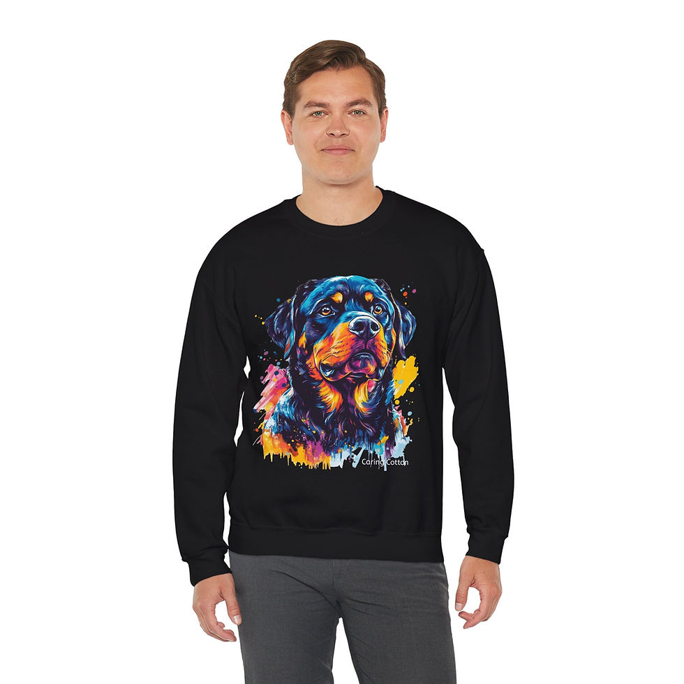 Thumbnail: Rottweiler Pop Art Sweatshirt