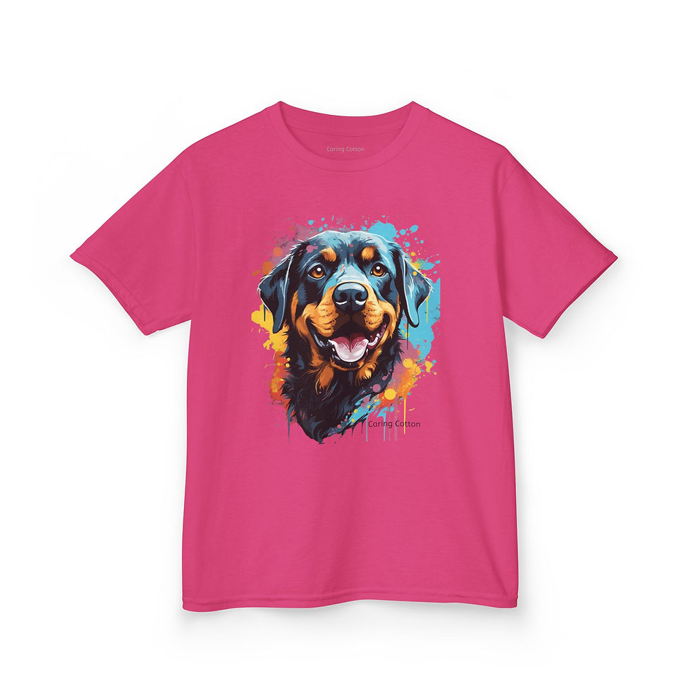 Thumbnail: Kids Rottweiler Pop Art Tee