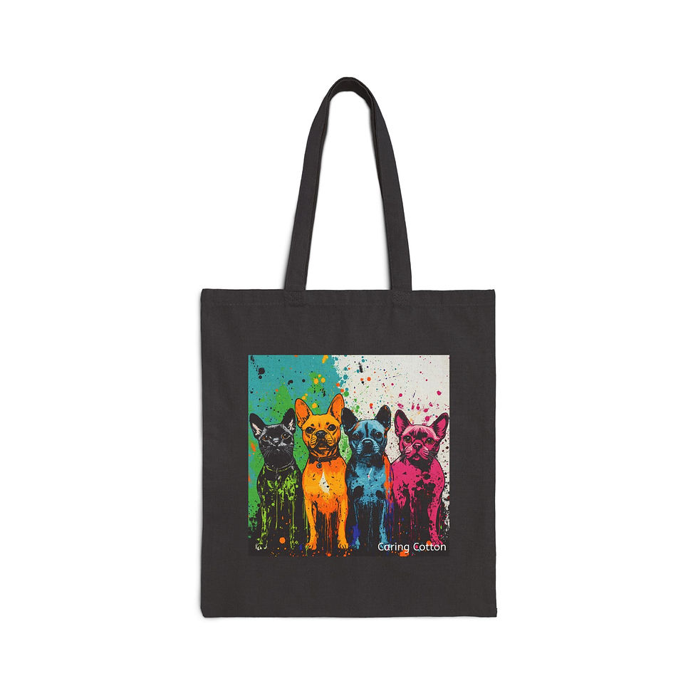 Thumbnail: Pet Lover's Cotton Tote Bag