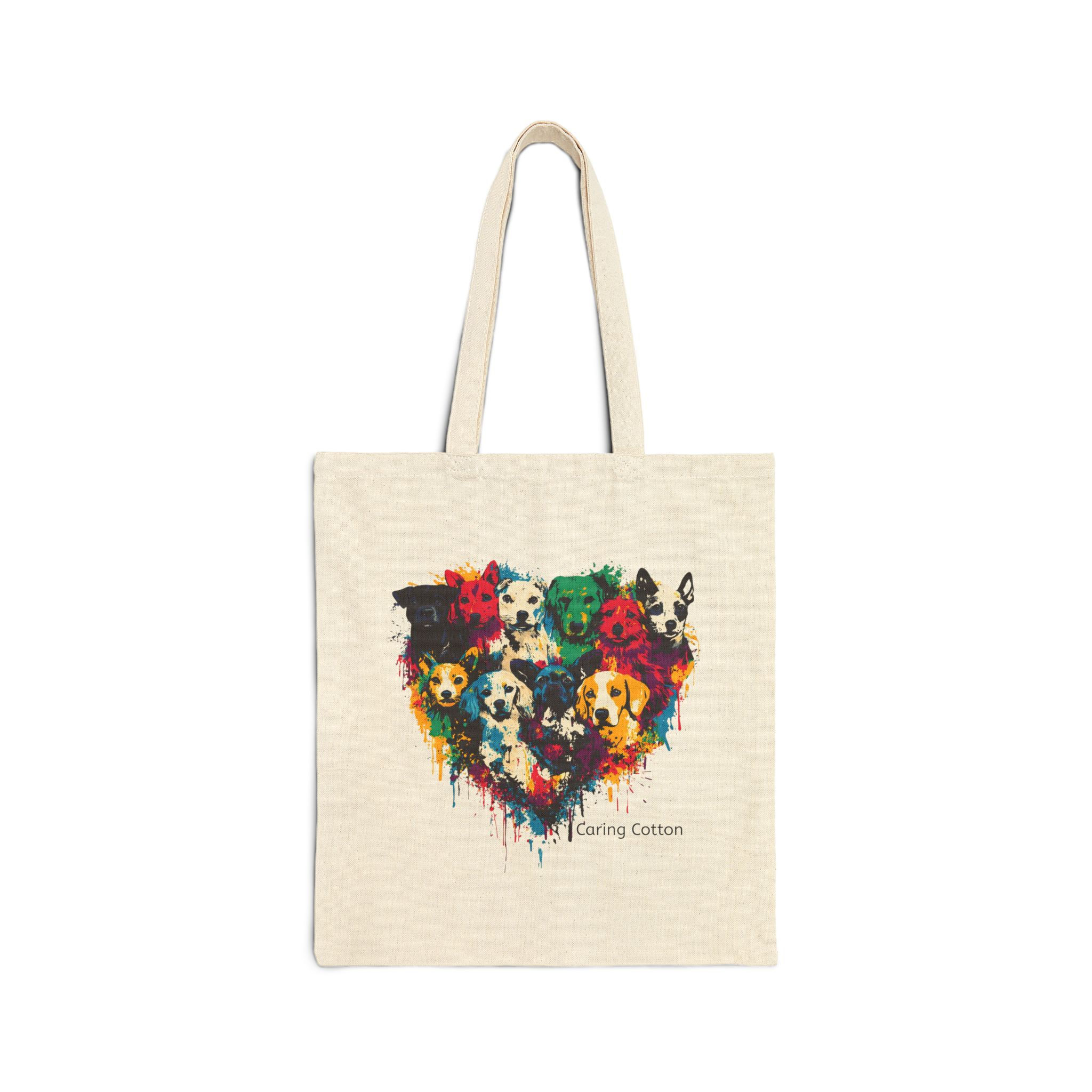 Animal Lover's Cotton Tote Bag