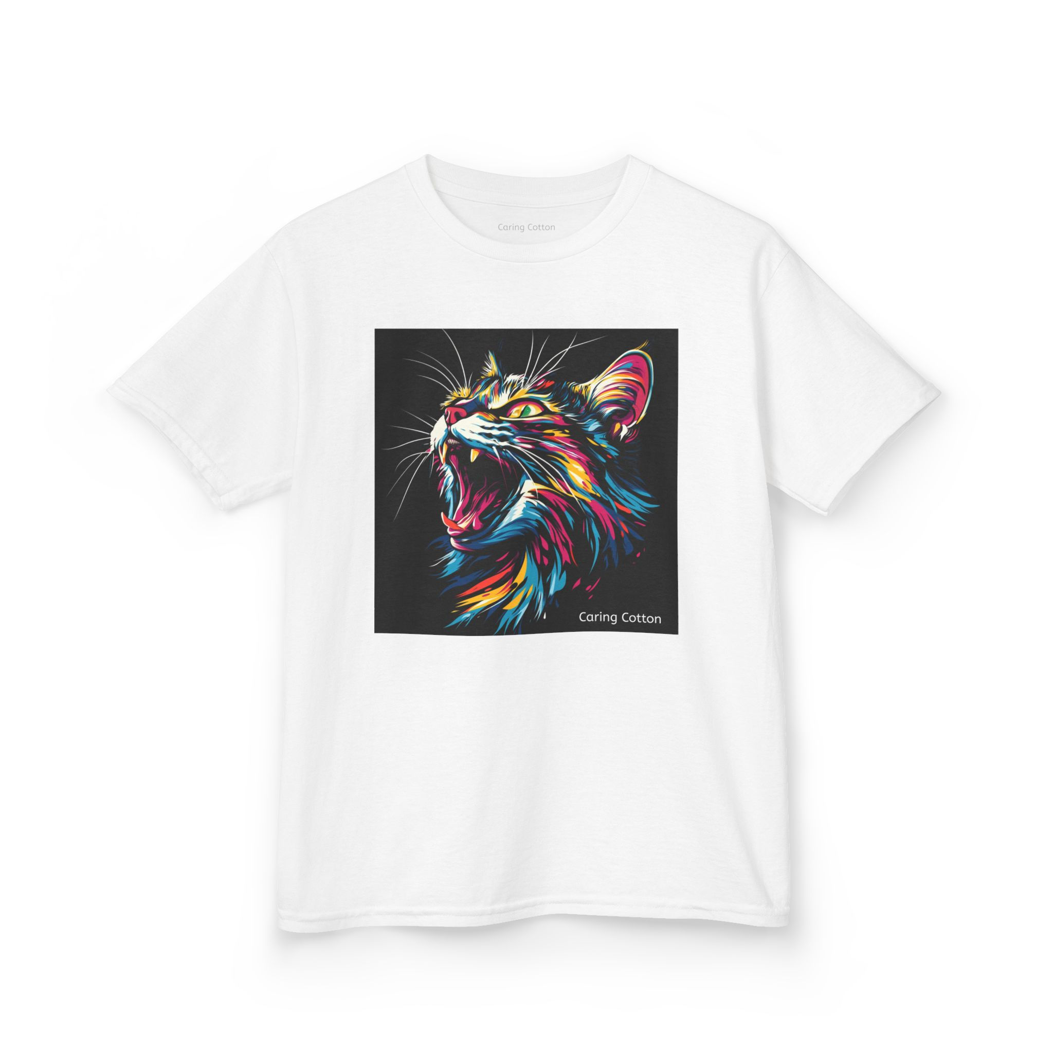 Kids Cat Pop Art Tee