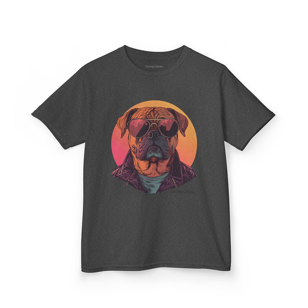 Thumbnail: Kids Bulldog Cool Guy Tee