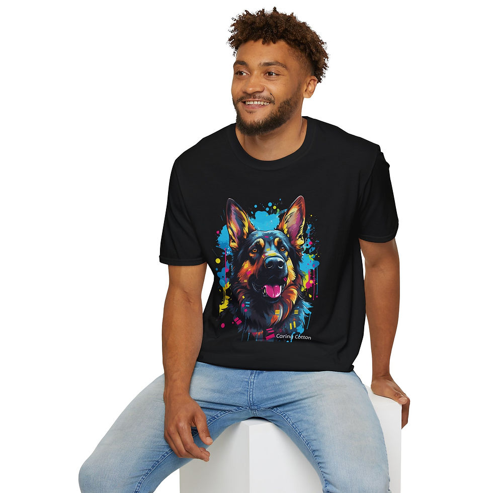 Thumbnail: German Shepherd Pop Art T-Shirt