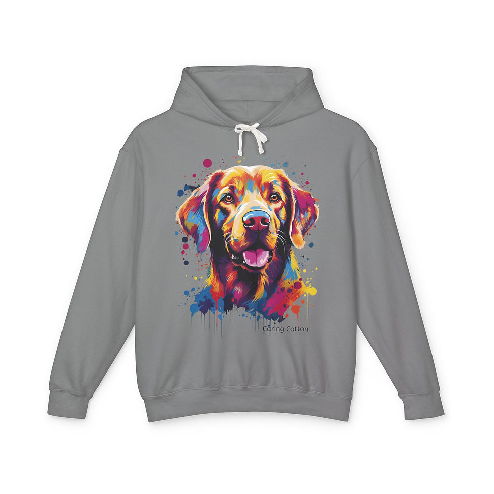 Thumbnail: Labrador Retriever Pop Art Hooded Sweatshirt