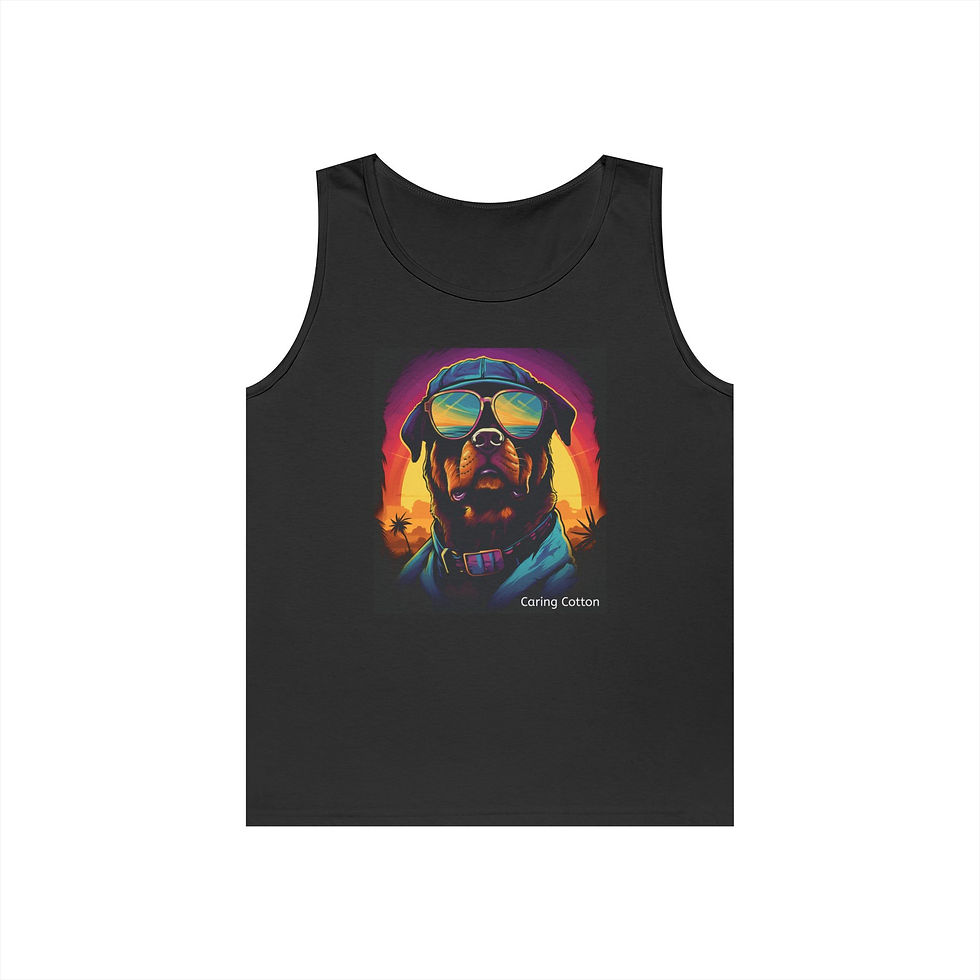 Thumbnail: Rottweiler Cool Guy Tank Top