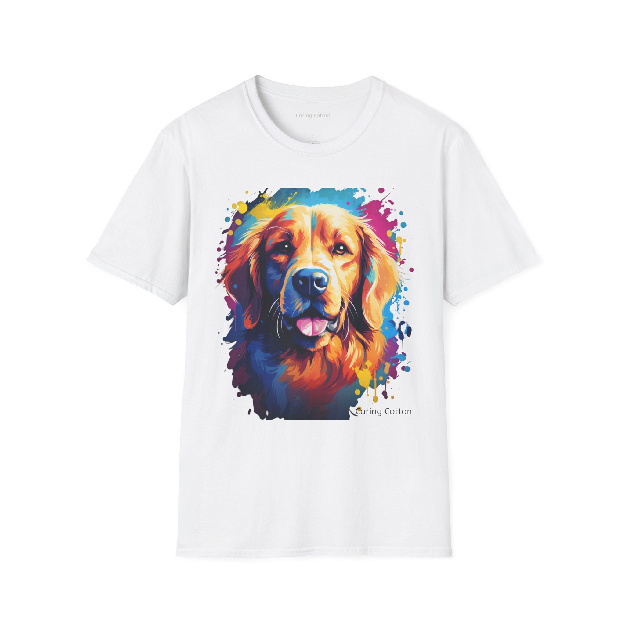 Golden Retriever Pop Art T-Shirt