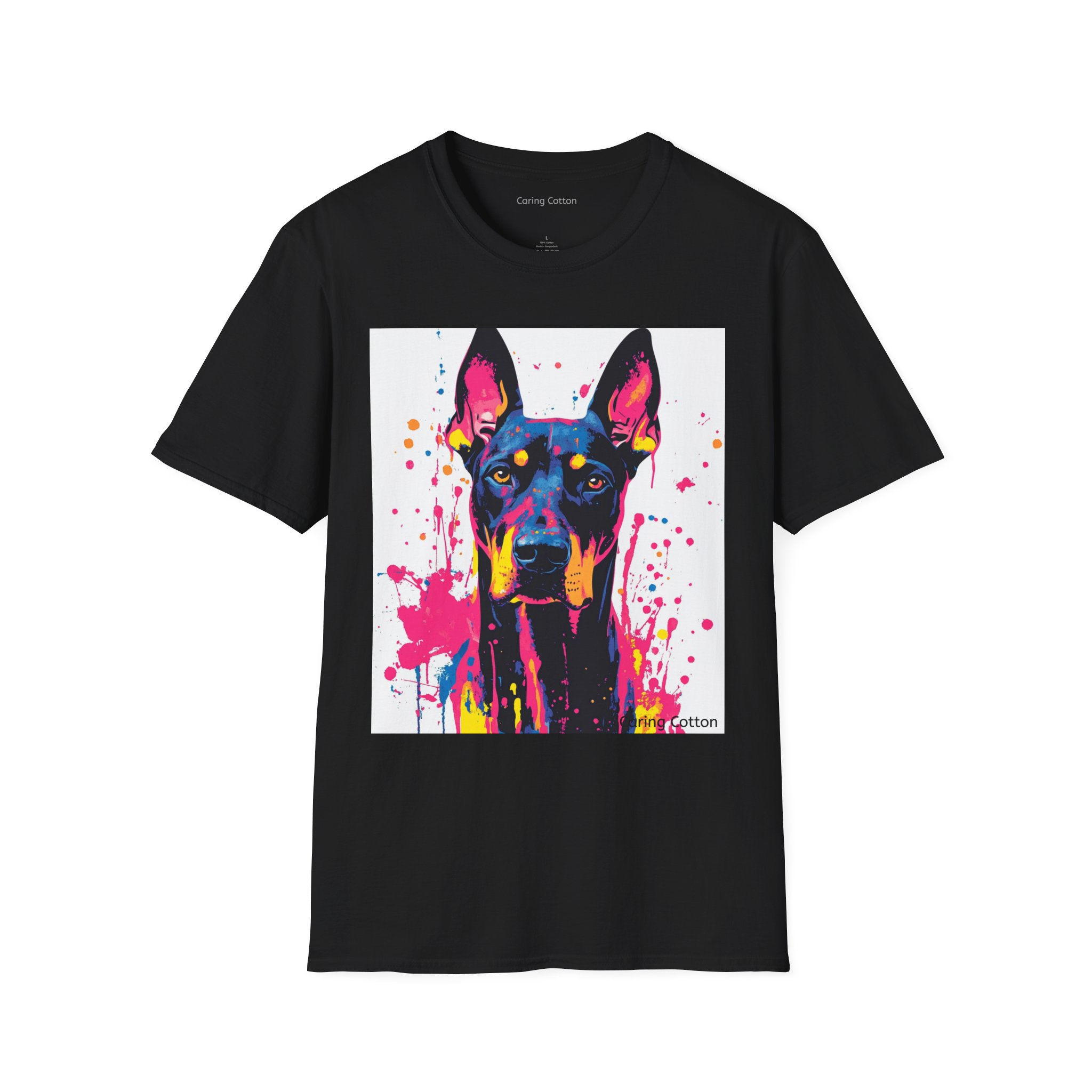 Doberman Pinscher Pop Art T-Shirt