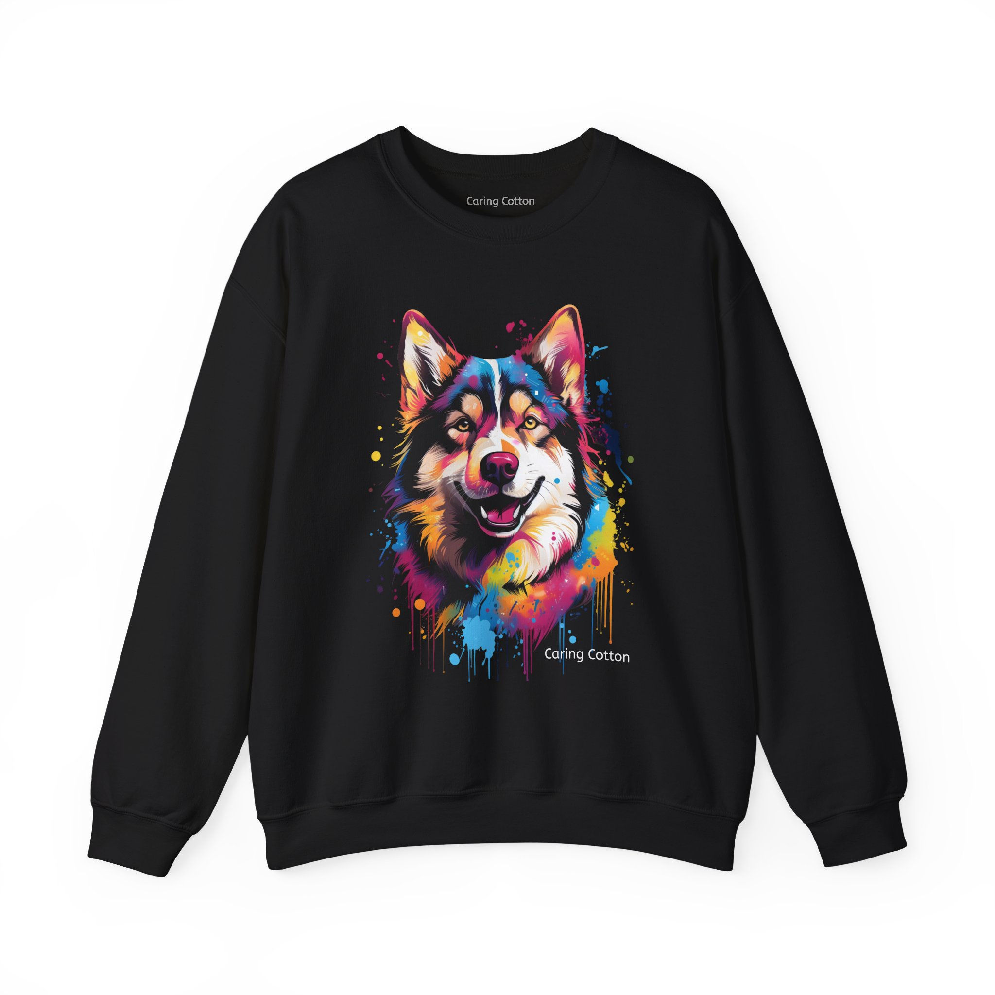 Siberian Husky Pop Art Sweatshirt