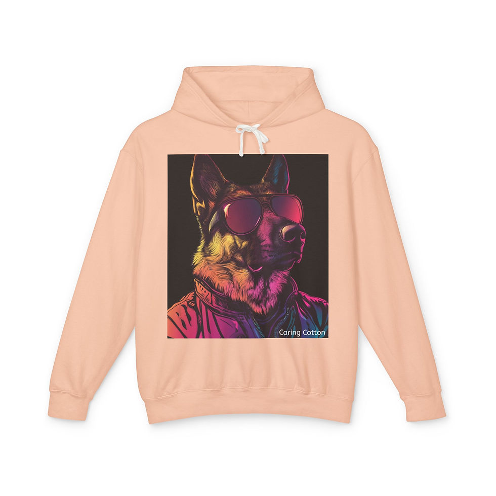 Thumbnail: German Shepherd Cool Guy Hooded Sweatshirt