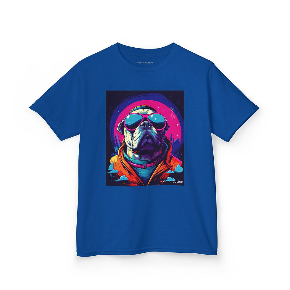 Thumbnail: Kids Bulldog Cool Guy Tee