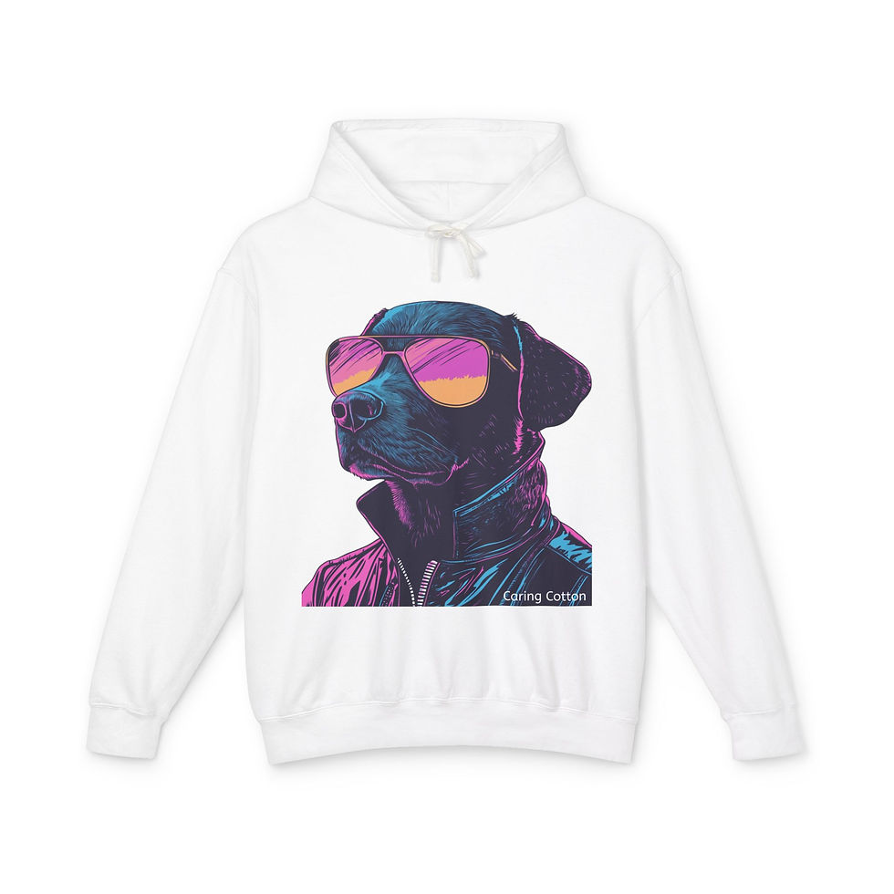 Thumbnail: Labrador Retriever Cool Guy Hooded Sweatshirt