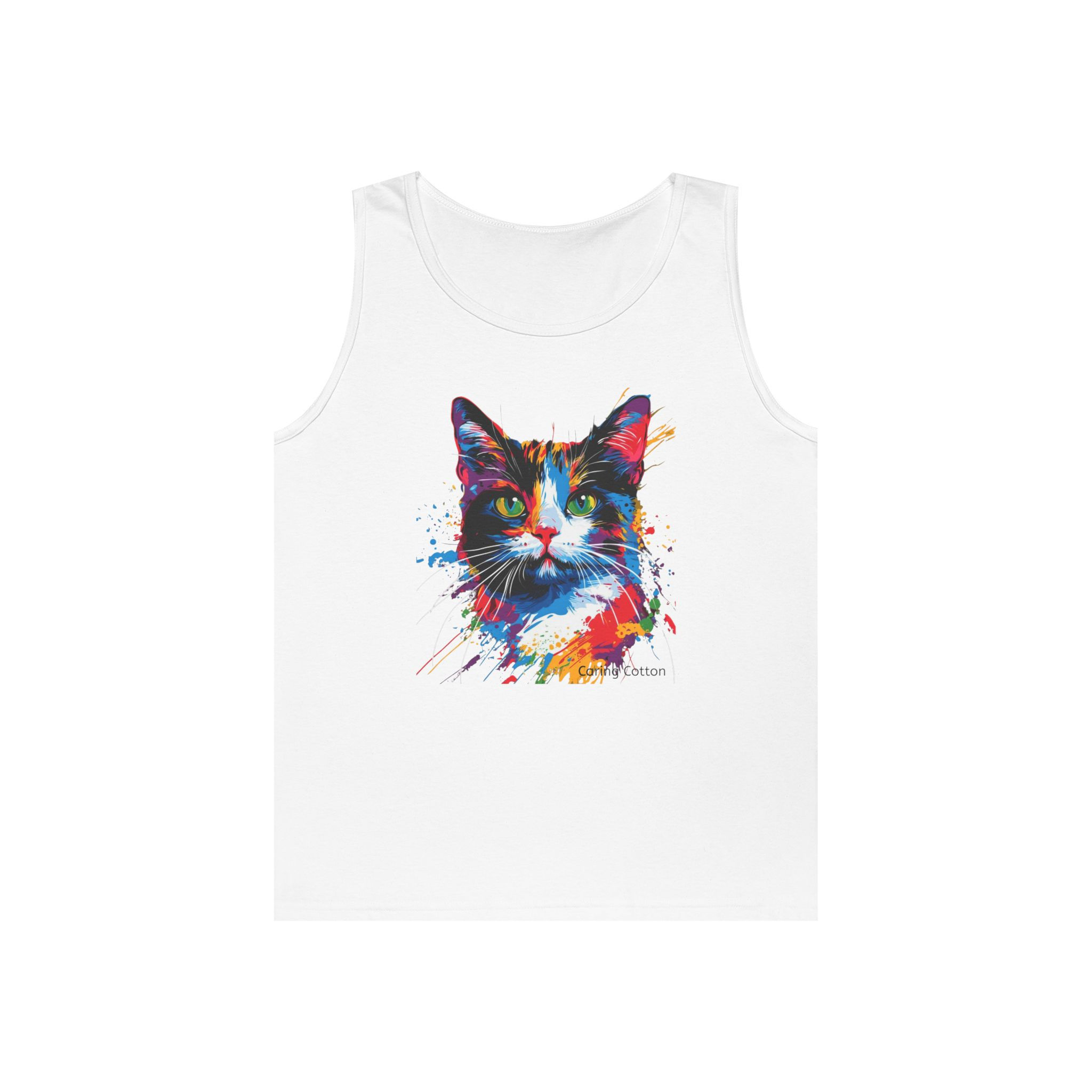 Cat Pop Art Tank Top