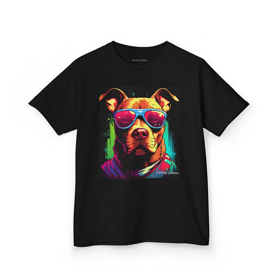 Thumbnail: Kids American Staffordshire Terrier Cool Guy Tee