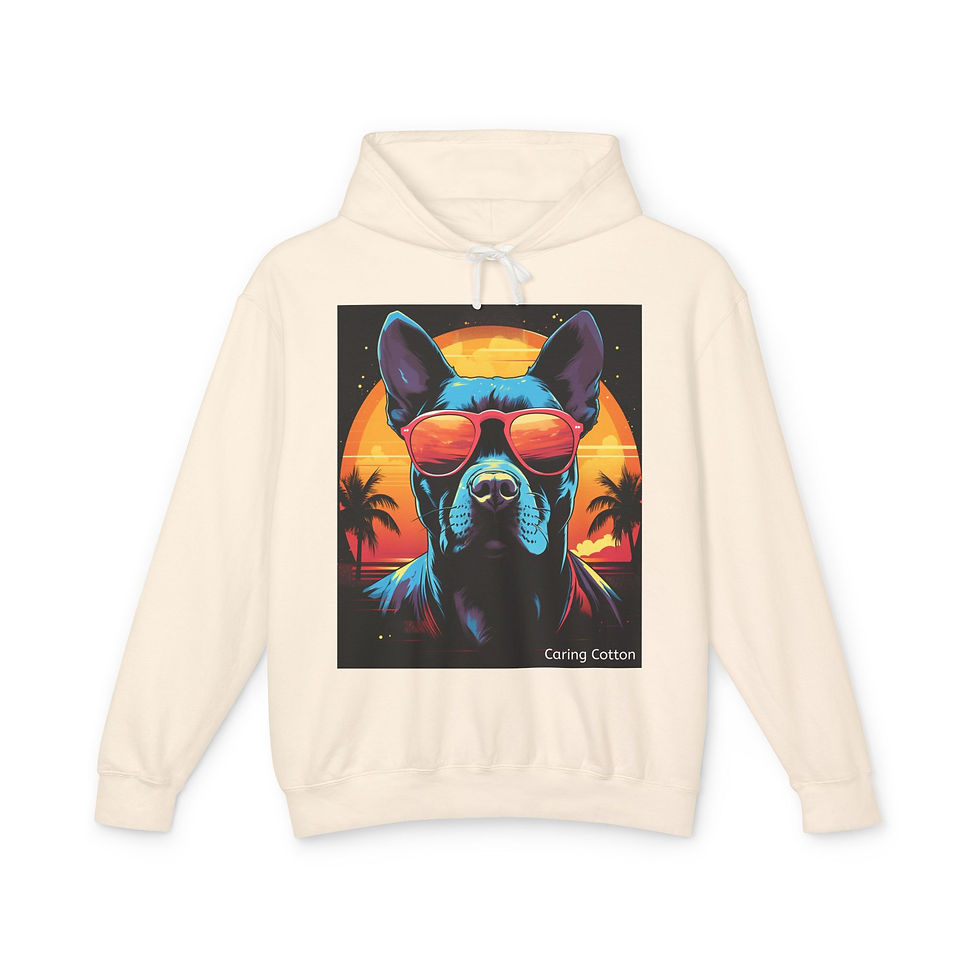 Thumbnail: American Stafford Terrier Cool Guy Hooded Sweatshirt