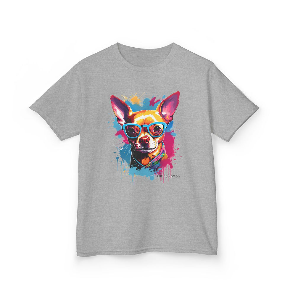 Thumbnail: Kids Chihuahua Pop Art Tee