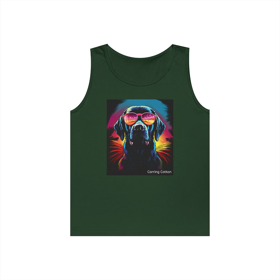 Thumbnail: Labrador Retriever Cool Guy Tank Top