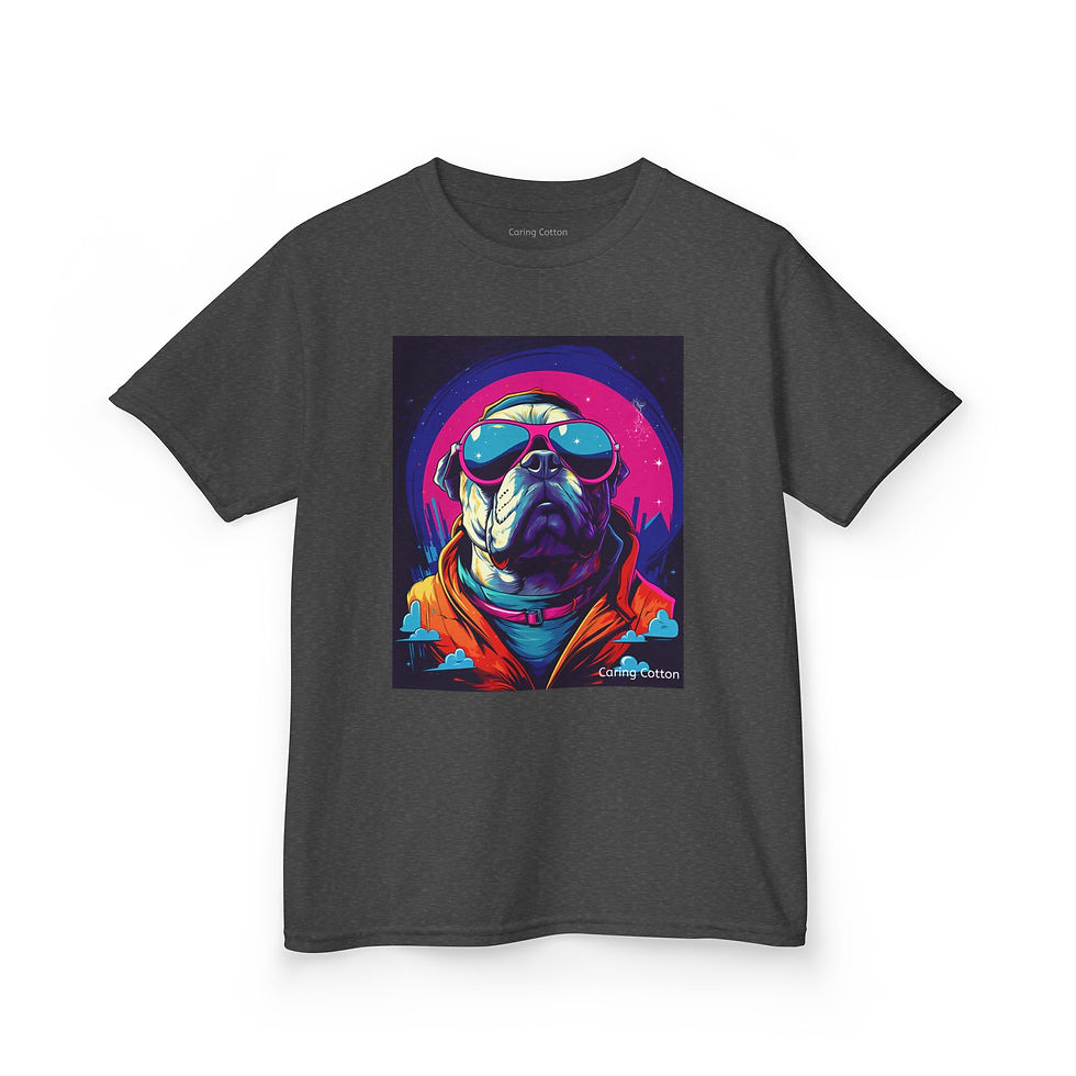 Thumbnail: Kids Bulldog Cool Guy Tee