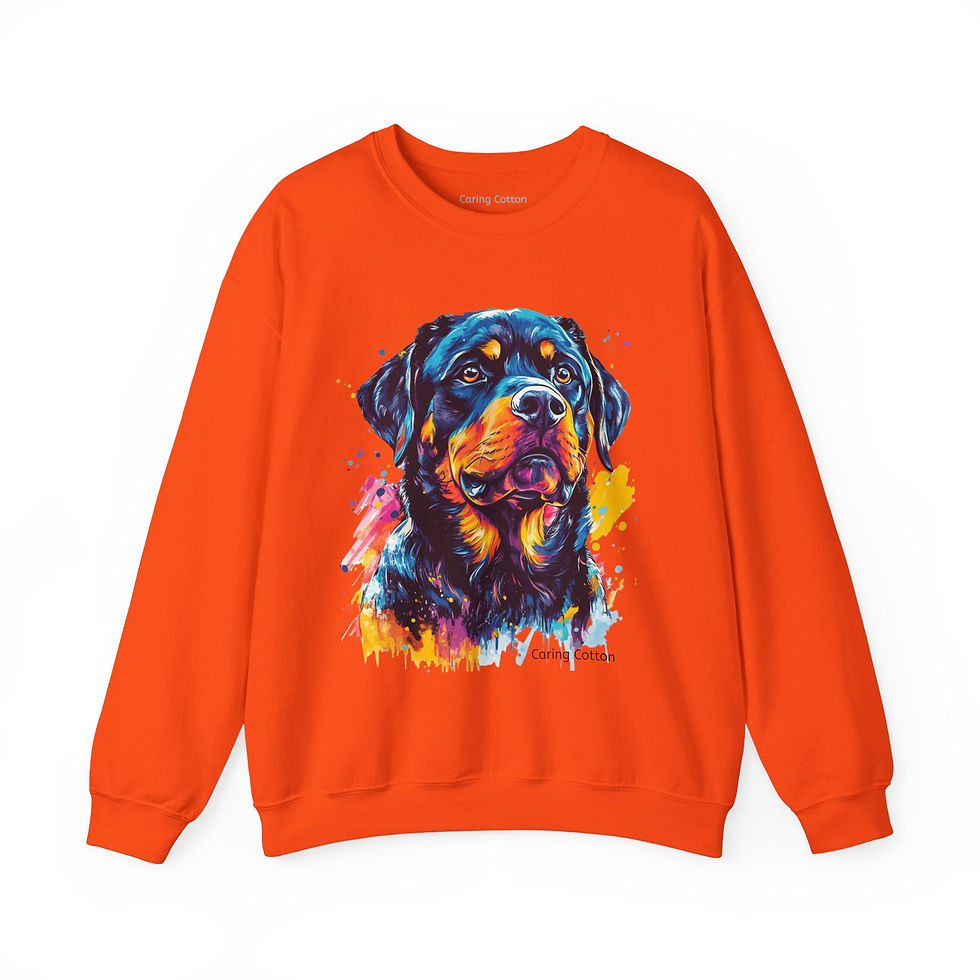 Thumbnail: Rottweiler Pop Art Sweatshirt