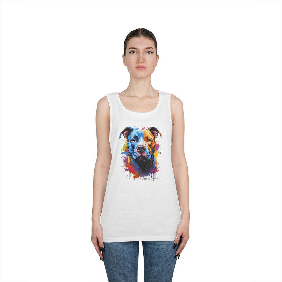 Thumbnail: American Staffordshire Terrier Pop Art Tank Top