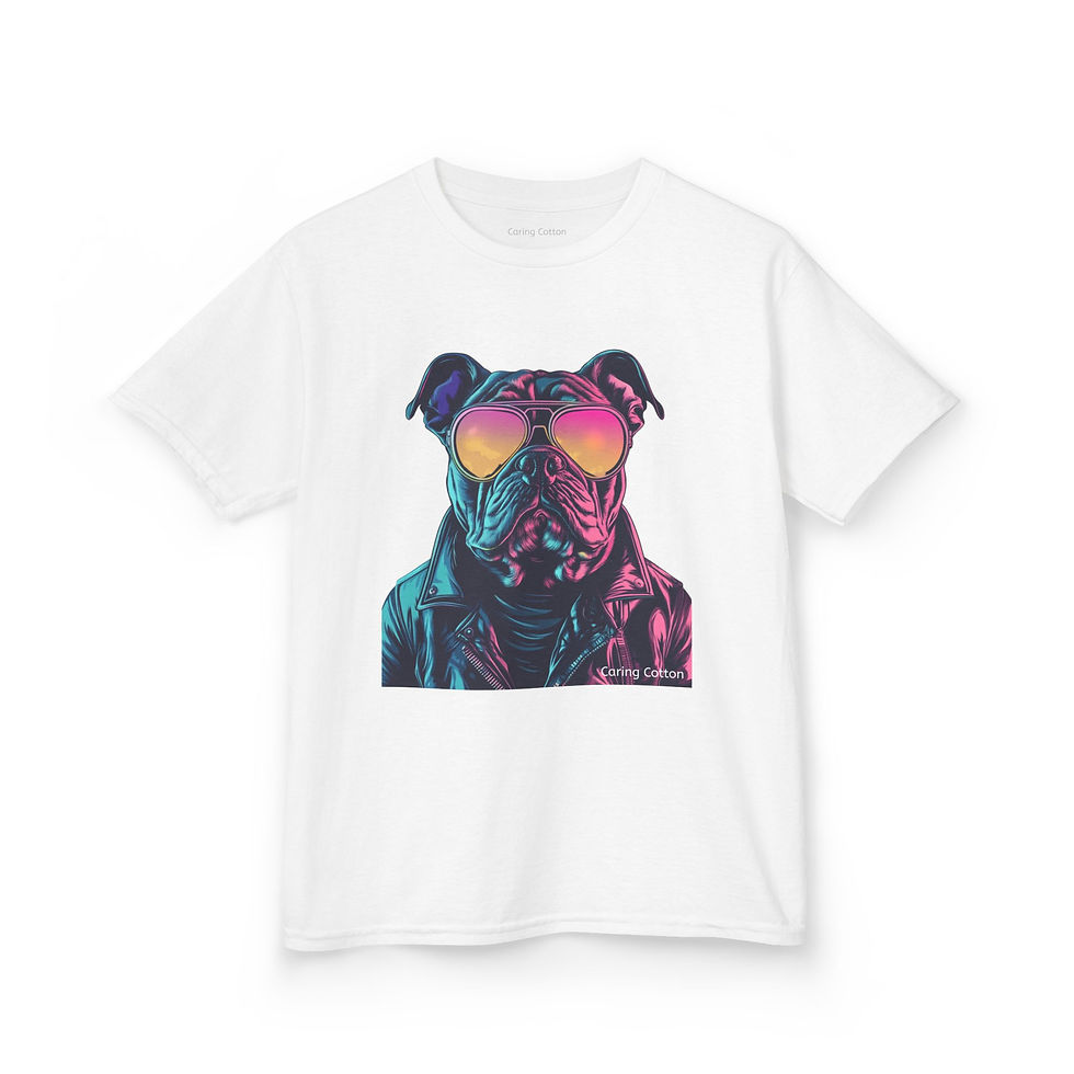 Thumbnail: Kids Bulldog Cool Guy Tee