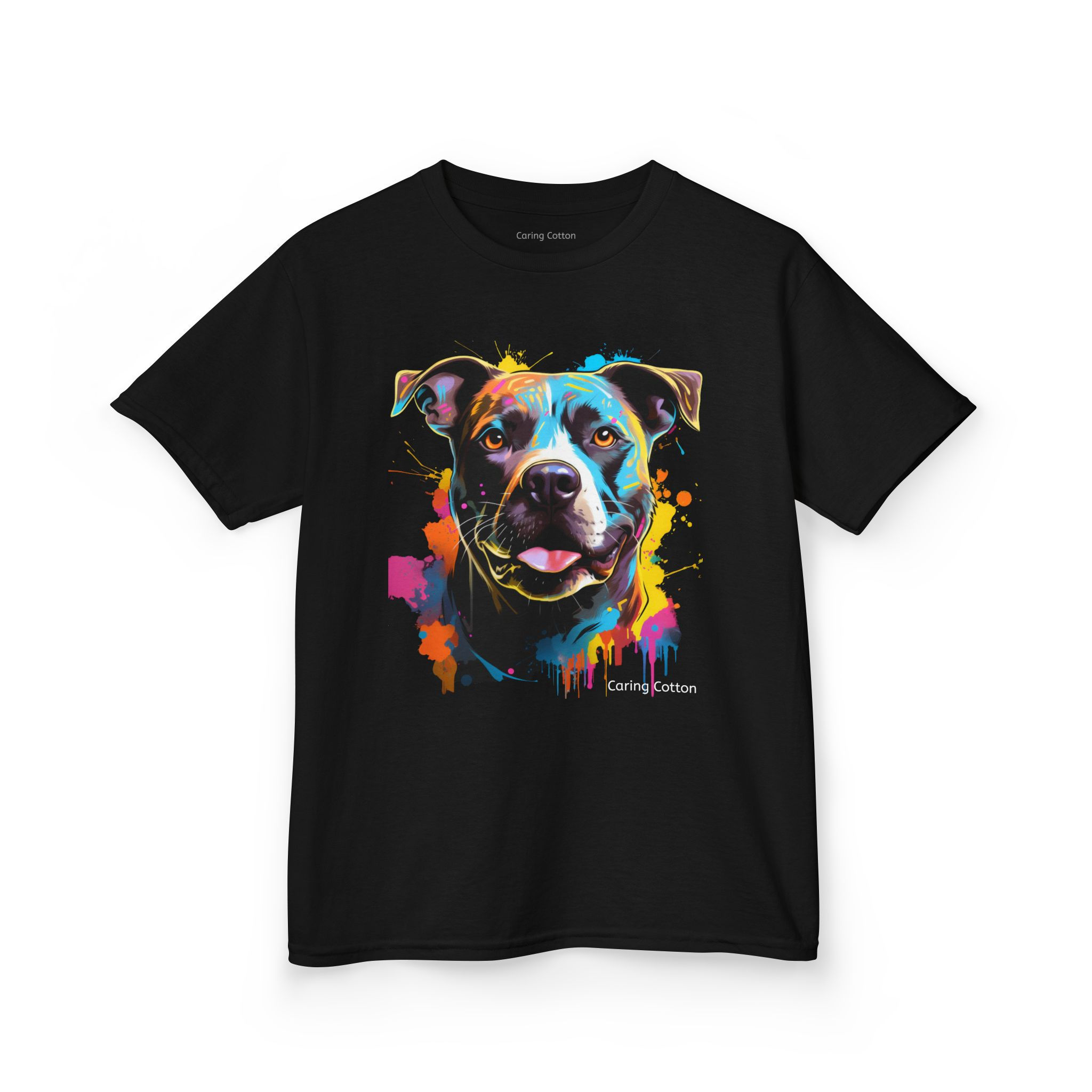 Kids American Stafford Terrier Pop Art Tee