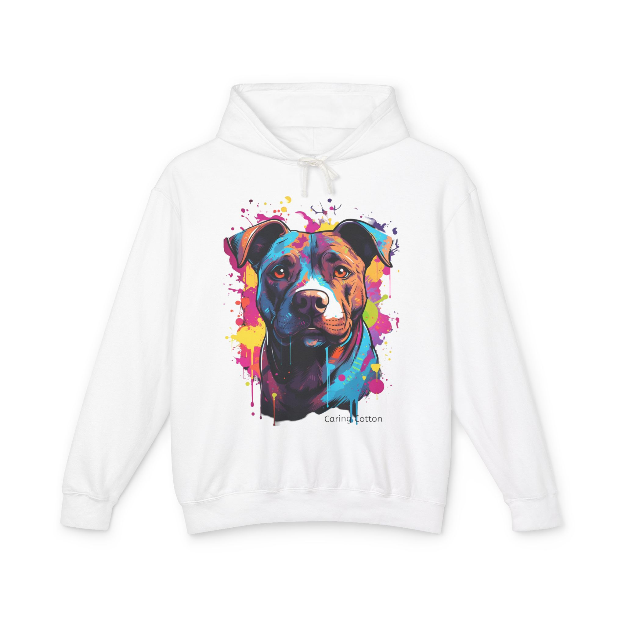 American Staffordshire Terrier Pop Art Hooded Sweatshirt