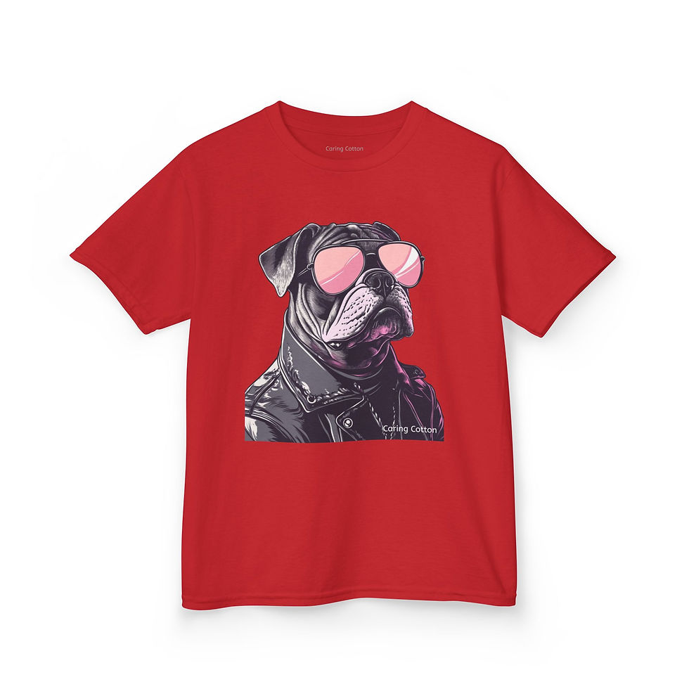 Thumbnail: Kids Bulldog Cool Guy Tee