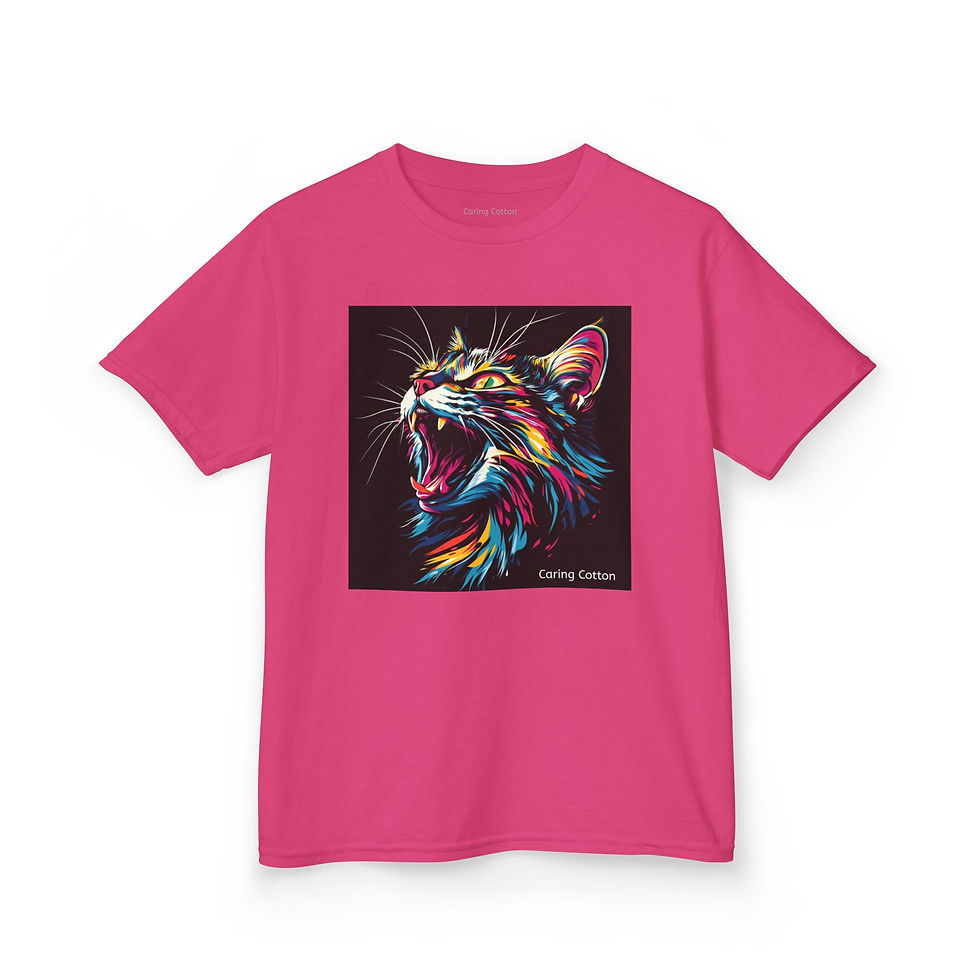 Thumbnail: Kids Cat Pop Art Tee