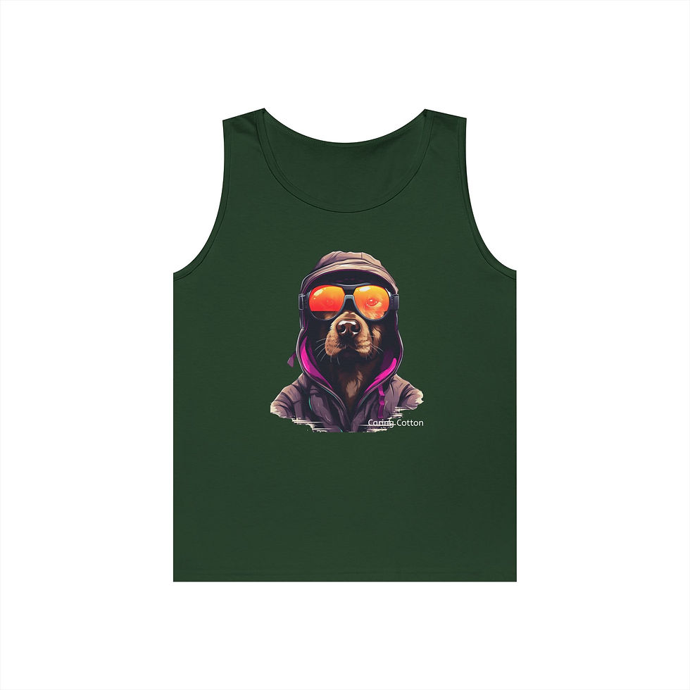 Thumbnail: Labrador Retriever Cool Guy Tank Top