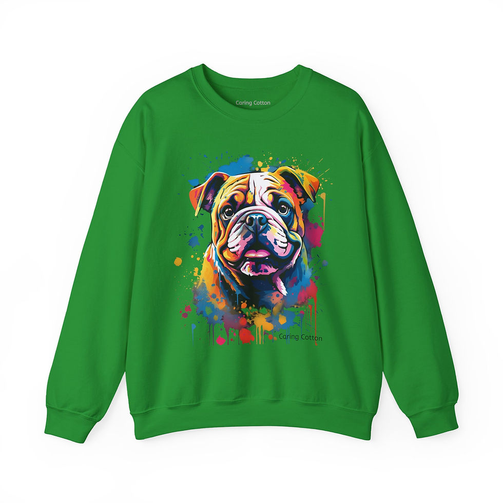 Thumbnail: Bulldog Pop Art Sweatshirt
