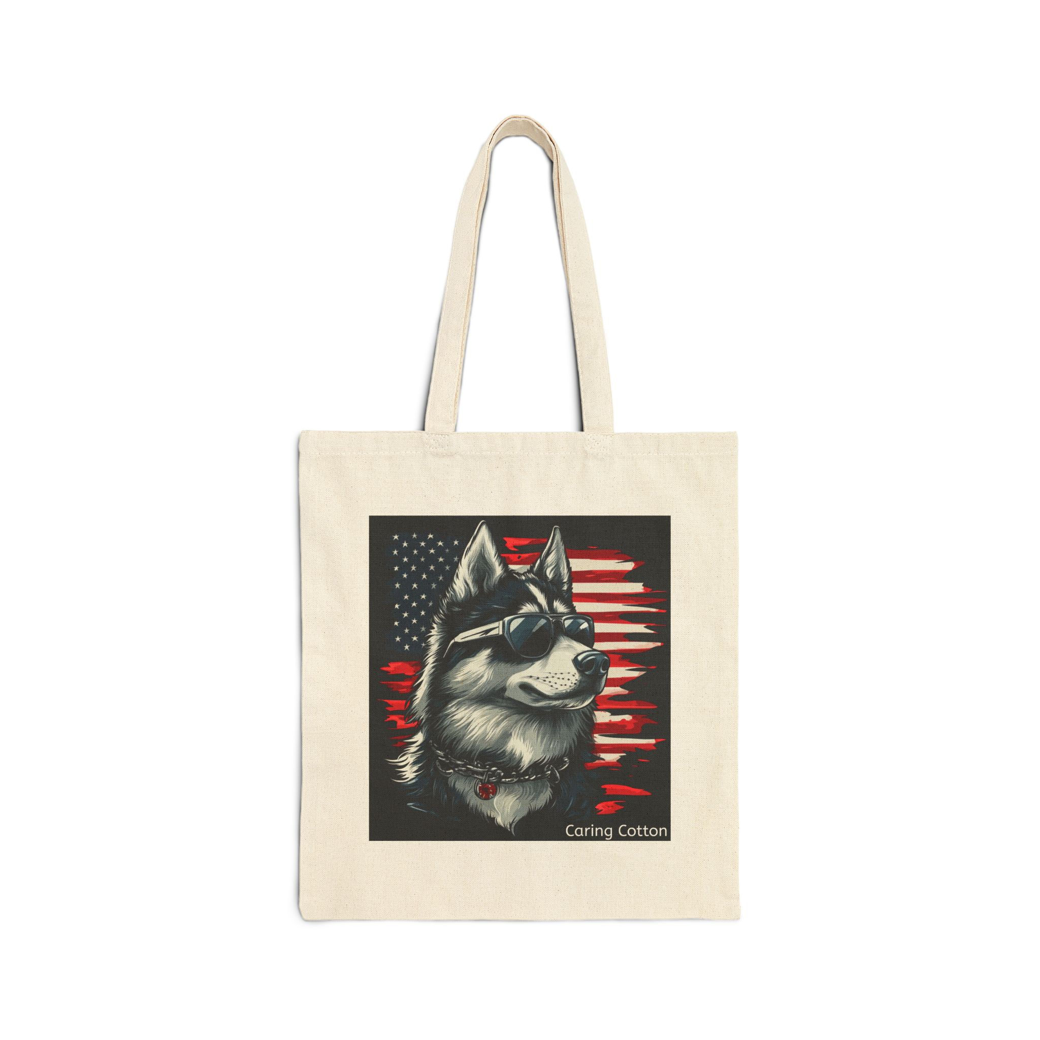 Dog Lover's Cotton Tote Bag