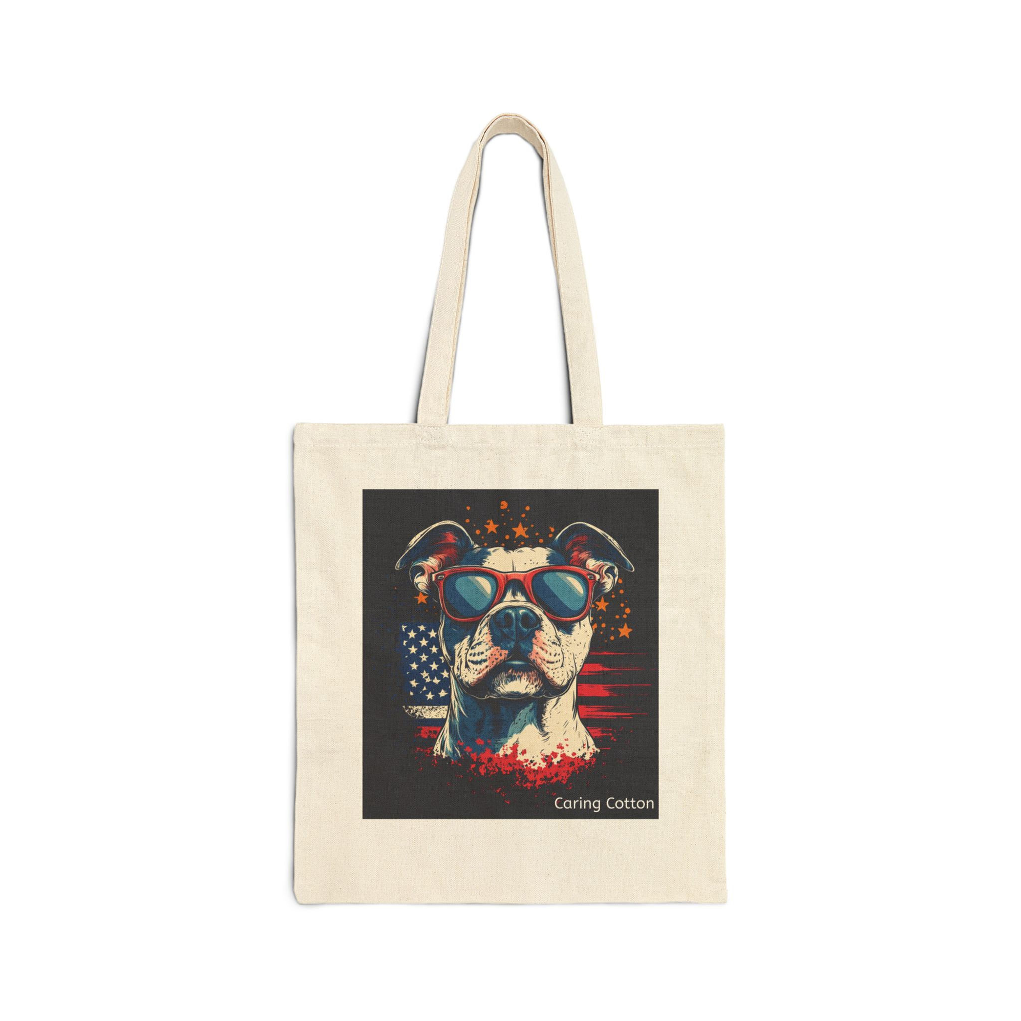 Dog Lover's Cotton Tote Bag