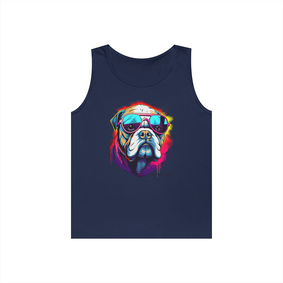 Thumbnail: Bulldog Cool Guy Tank Top