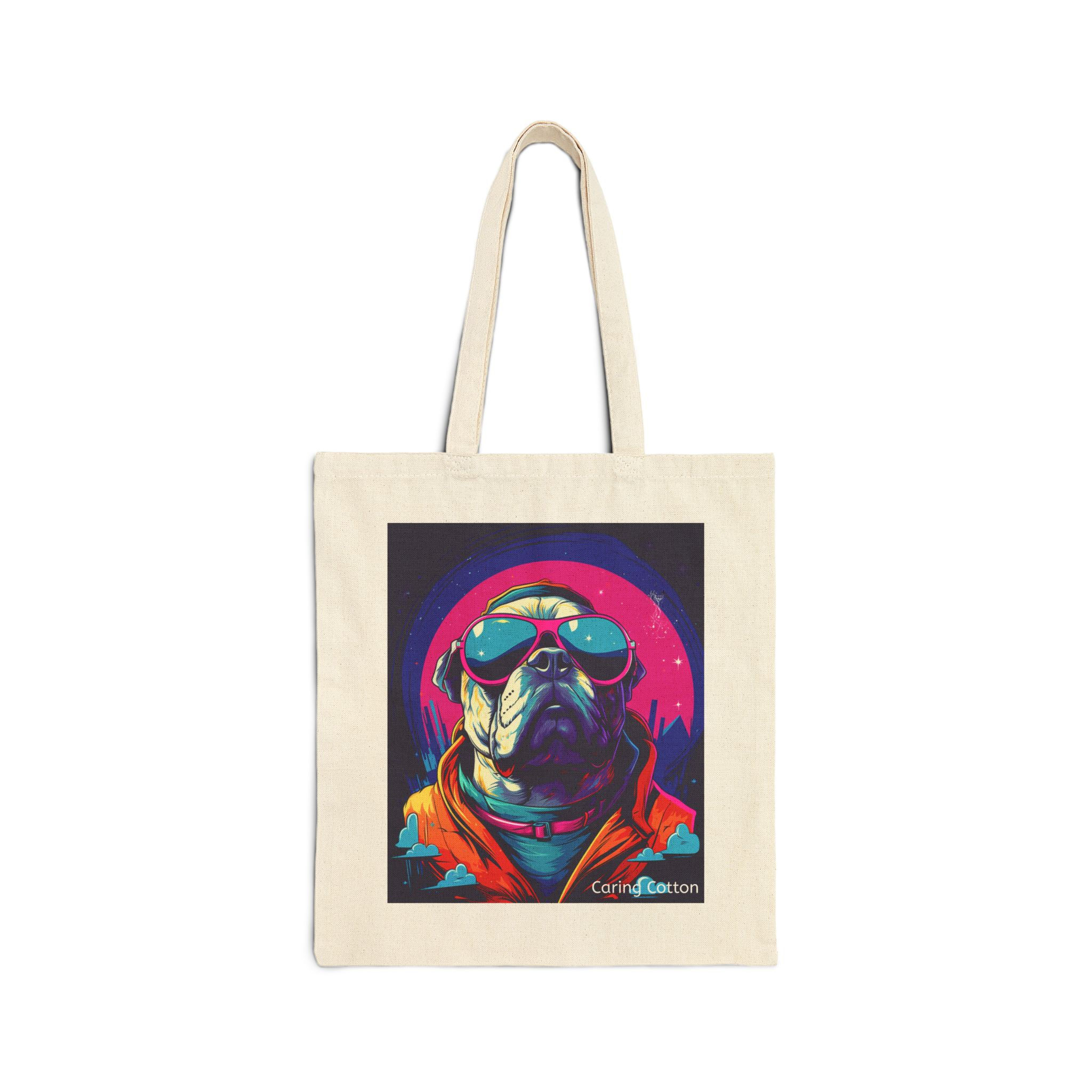 Dog Lover's Cotton Tote Bag