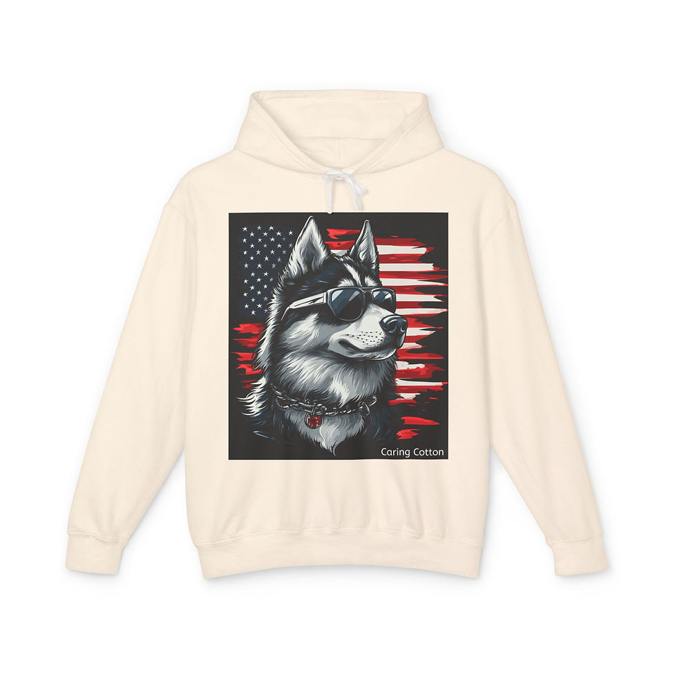 Thumbnail: Siberian Husky America! Sweatshirt