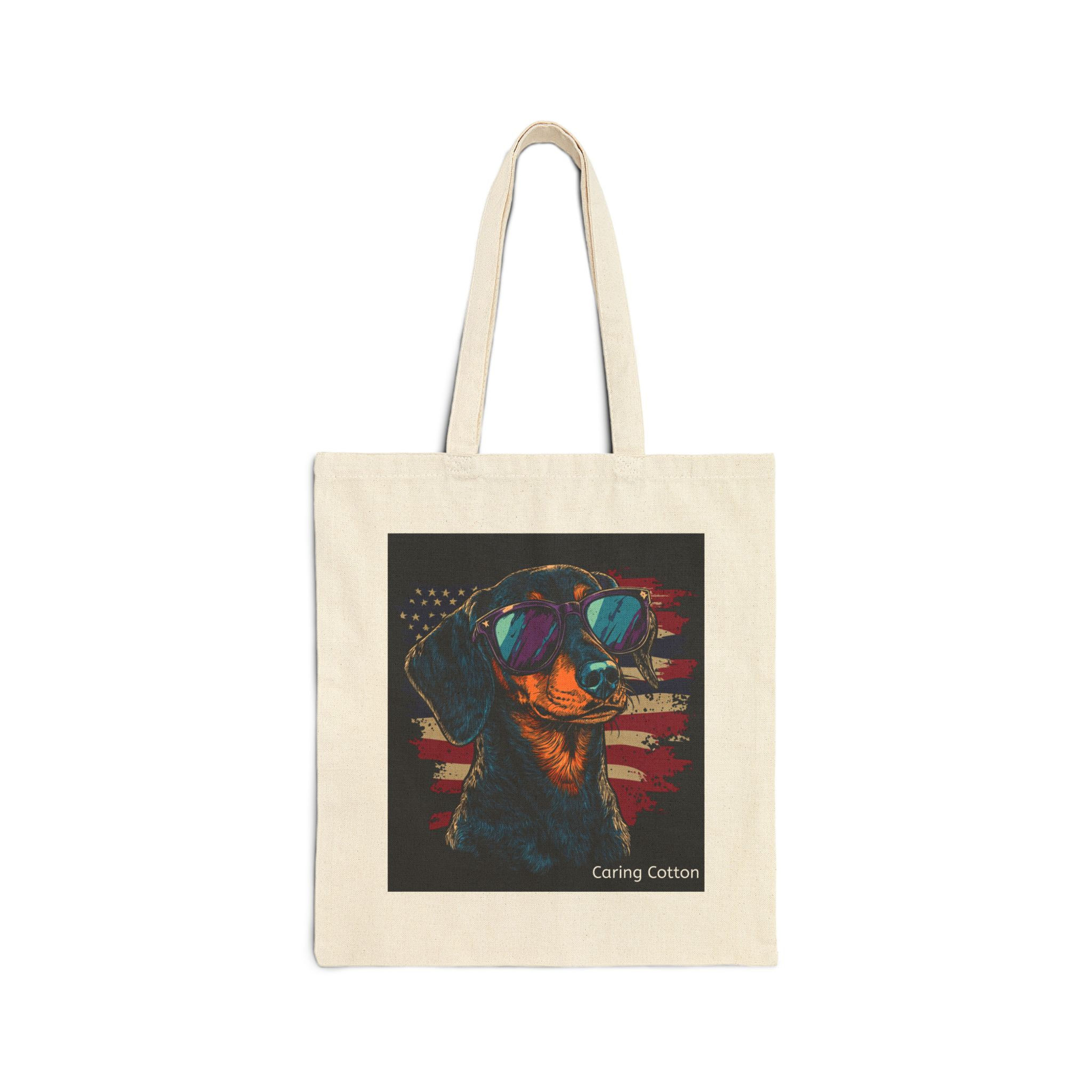 Dog Lover's Cotton Tote Bag