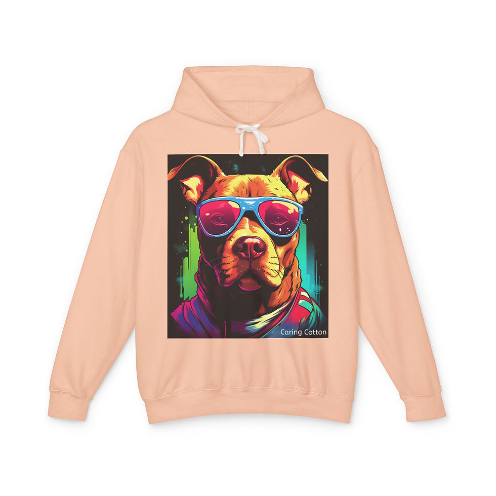 Thumbnail: American Stafford Terrier Cool Guy Hooded Sweatshirt