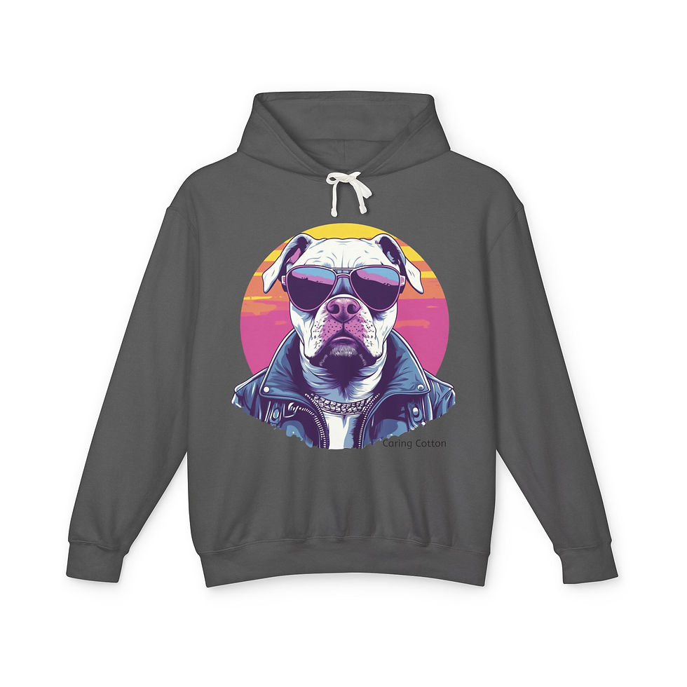 Thumbnail: American Stafford Terrier Cool Guy Hooded Sweatshirt