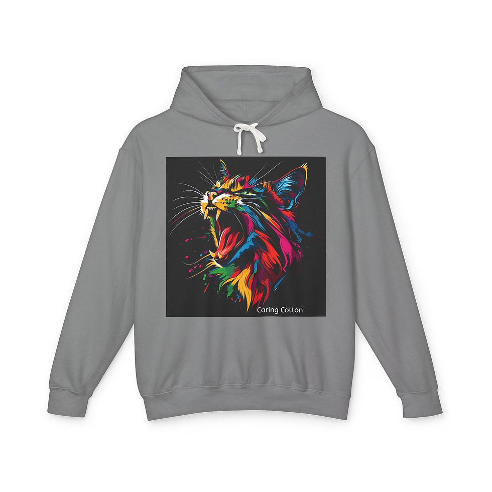 Thumbnail: Cat Pop Art Hooded Sweatshirt