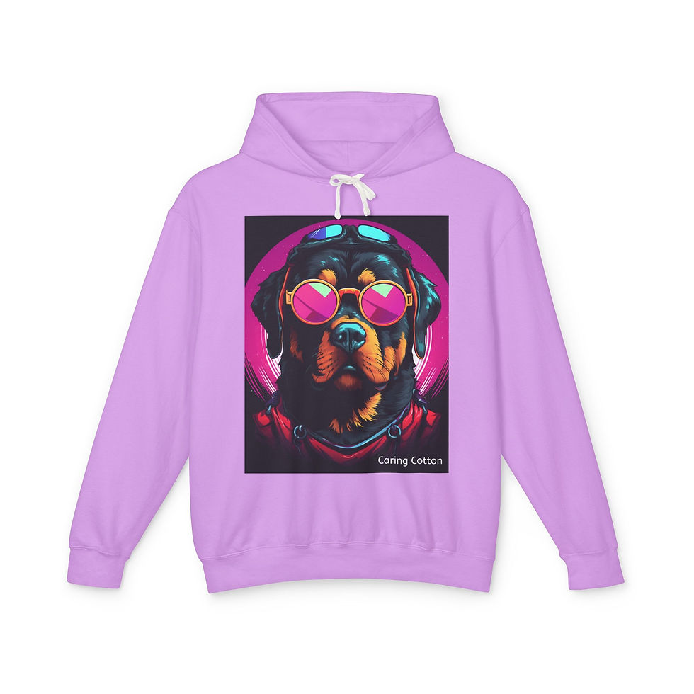 Thumbnail: Rottweiler Cool Guy Hooded Sweatshirt