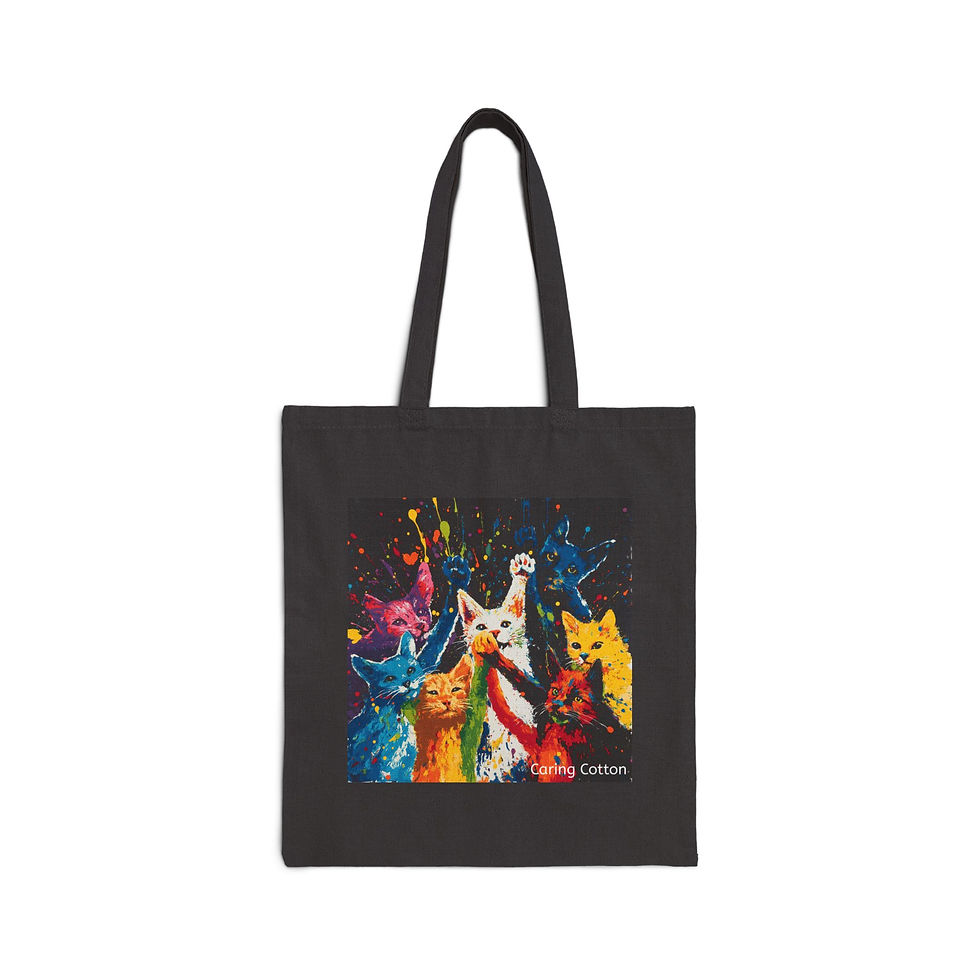 Thumbnail: Pet Lover's Cotton Tote Bag