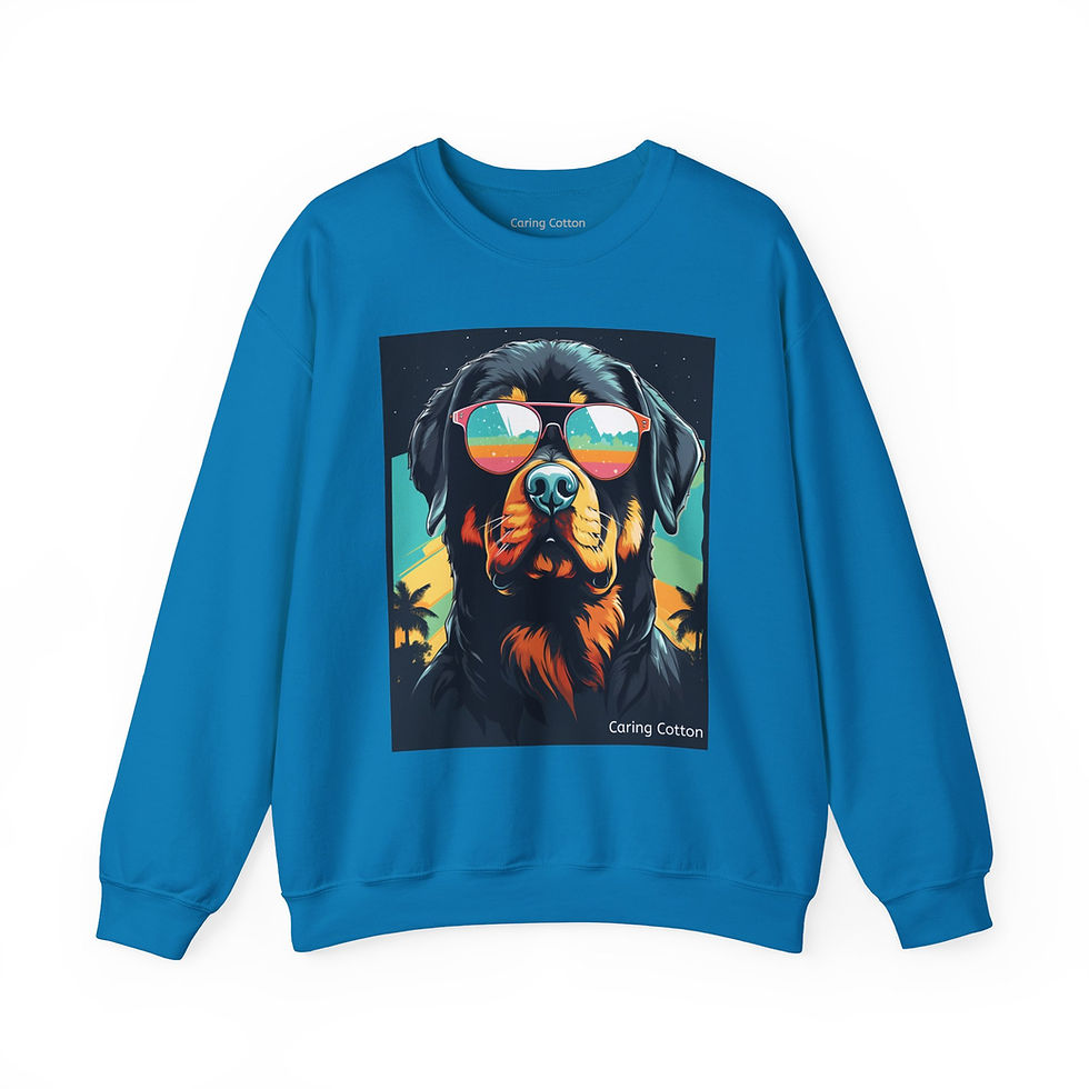 Thumbnail: Rottweiler Cool Guy Sweatshirt