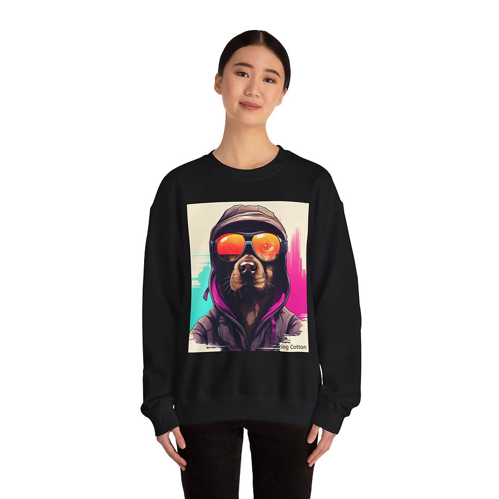 Thumbnail: Labrador Retriever Cool Guy Sweatshirt