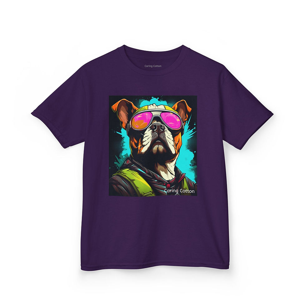 Thumbnail: Kids Bulldog Cool Guy Tee