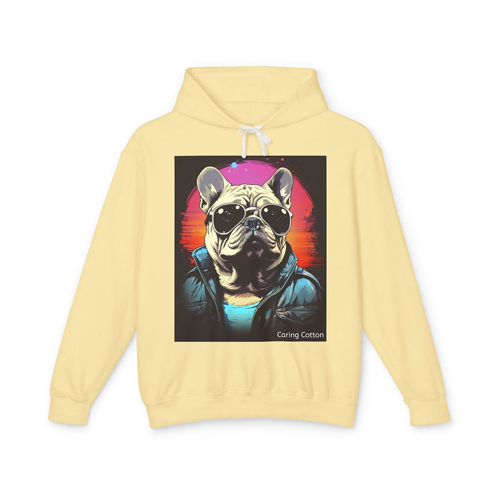 Thumbnail: Bulldog Cool Guy Hooded Sweatshirt