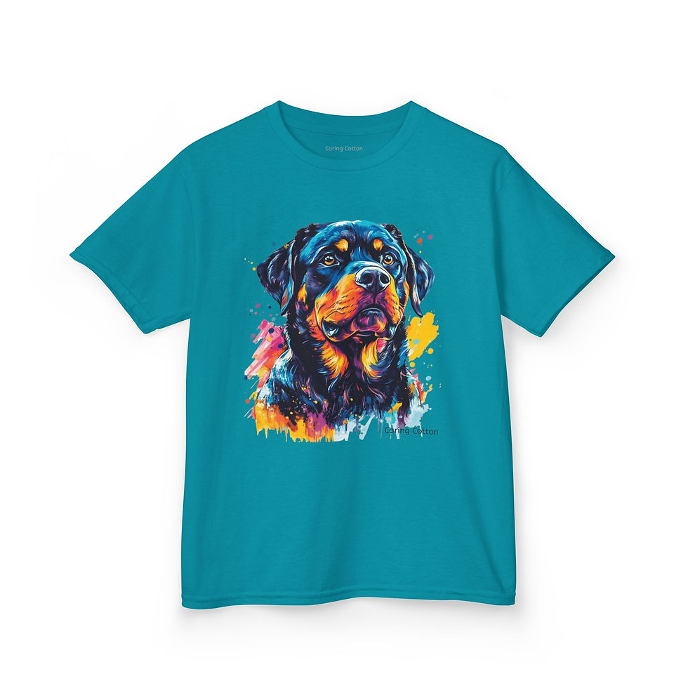 Thumbnail: Kids Rottweiler Pop Art Tee